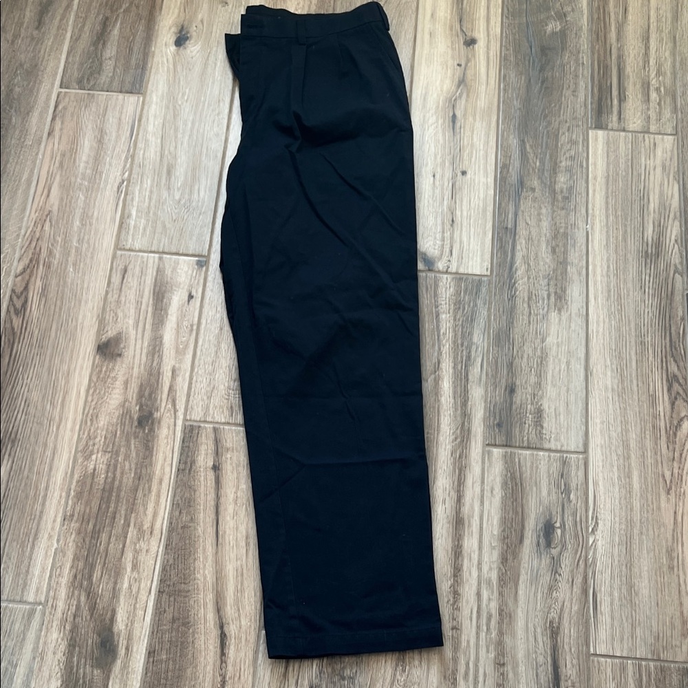 Croft & Barrow Men's Elegant Black Dress Pants 38x34